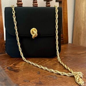 1960s Morris Mosokwitz Satin Evening Bag